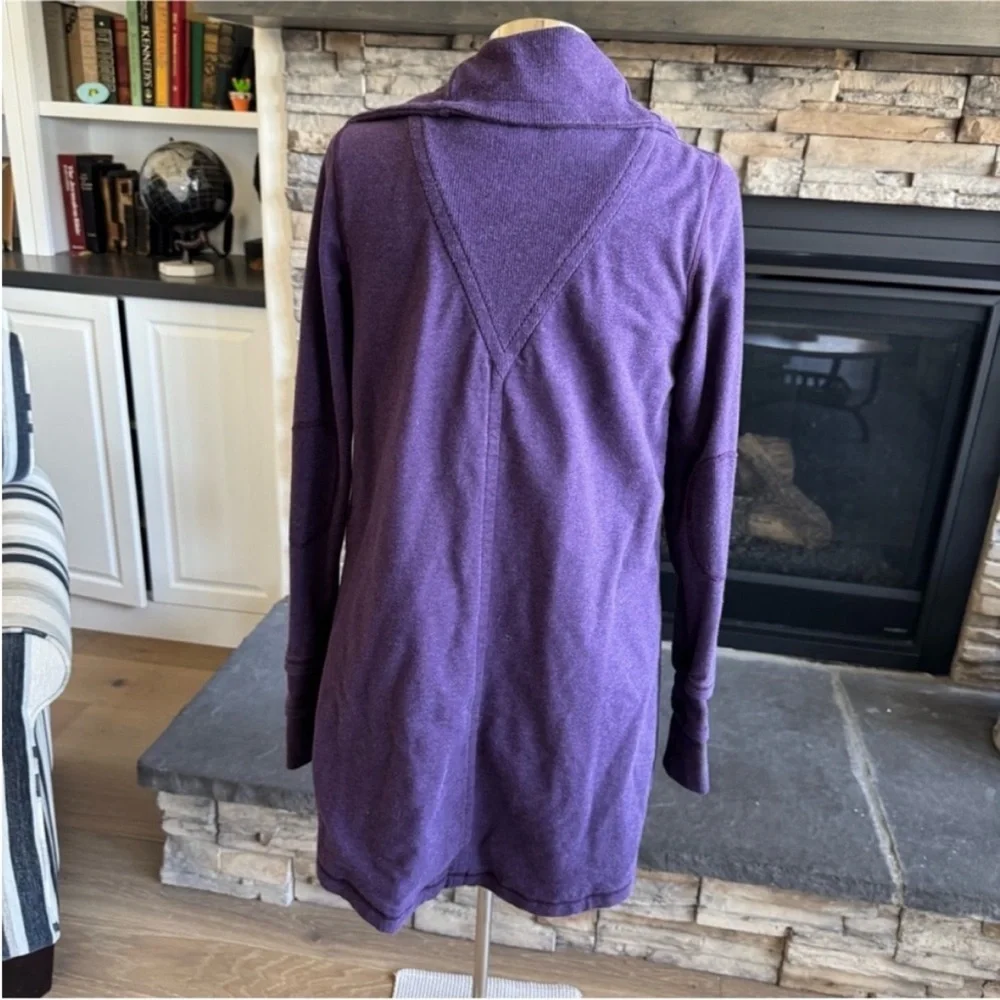 Lululemon Athletica Deep Purple Pea Coat